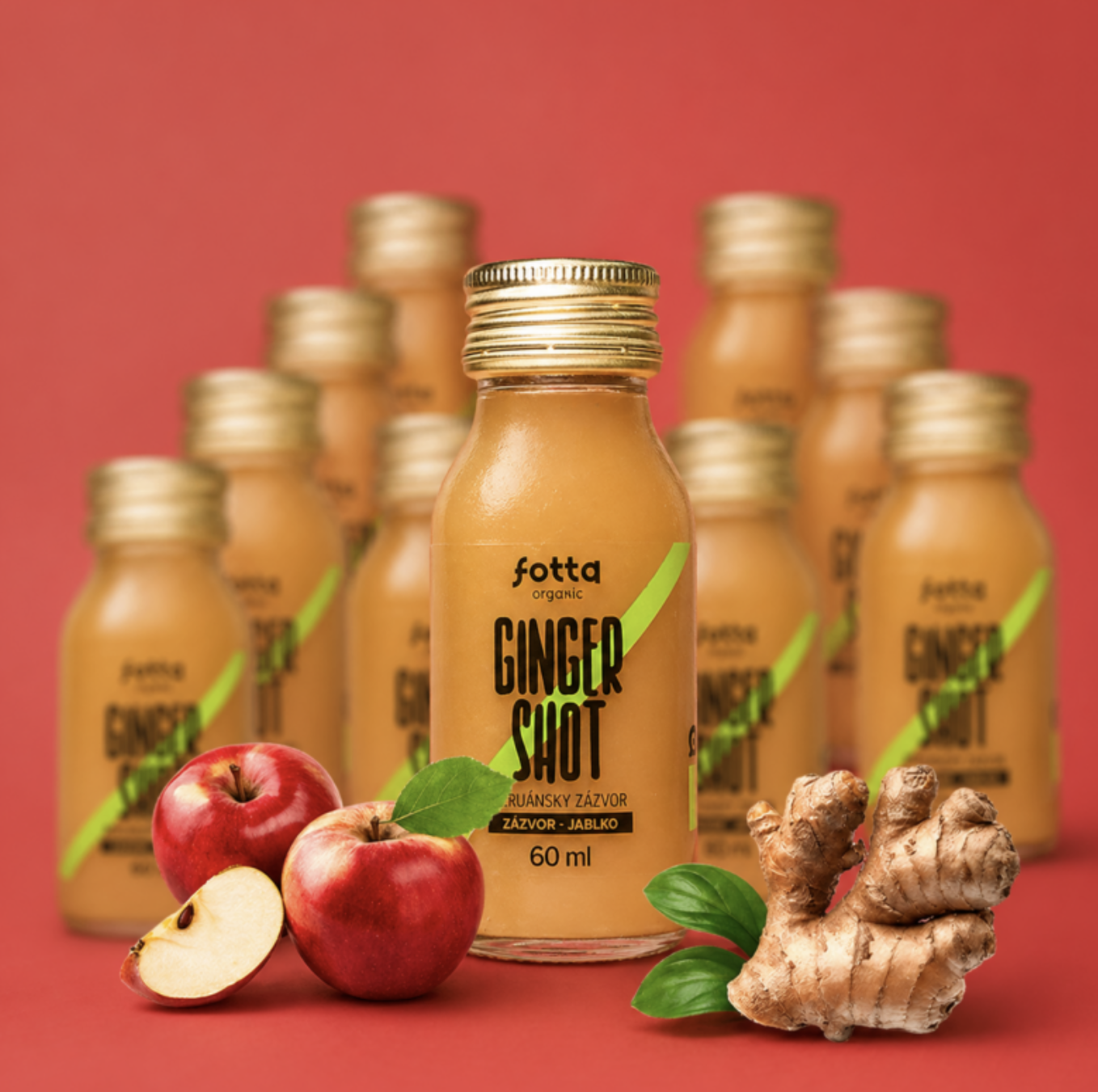 Ginger shot /jablko/ – Obrázok 2