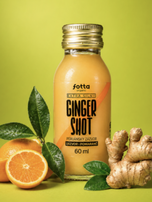 Ginger shot /pomaranč/