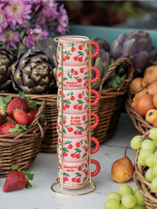 Sada šálok Bialetti Fruit Vibes 6ks