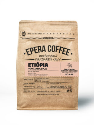 Káva Etiópia West Arsi Werka Nensebo