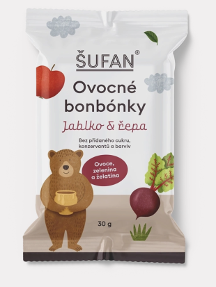 Ovocné bonbónky Jablko & Repa Šufan